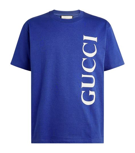 blue gucci tshirt